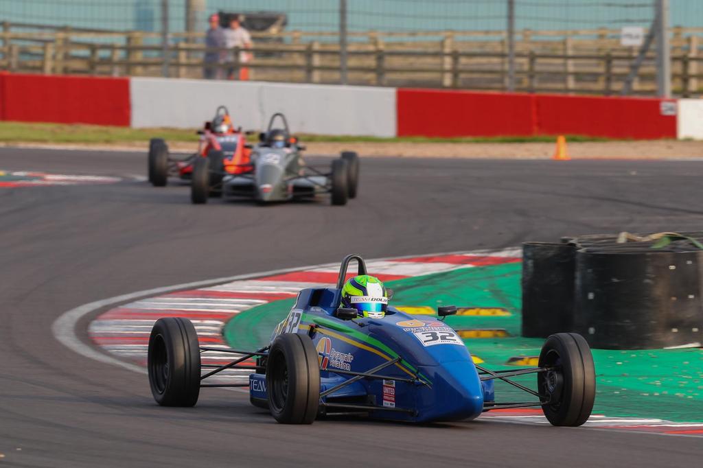 Isaac Canto conquistou seu primeiro pódio no United Formula Ford Championship