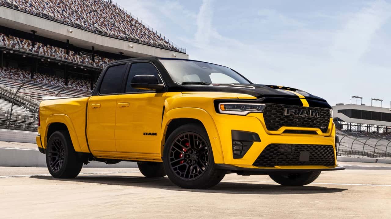 Nova Ram 1500 Rumble Bee chega com até 777 cv e ainda não tem previsão para o Brasil